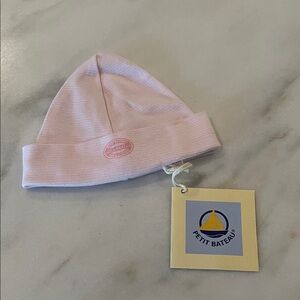 NWT Petit Bateau Soft Baby Hat Size 6-12 Months